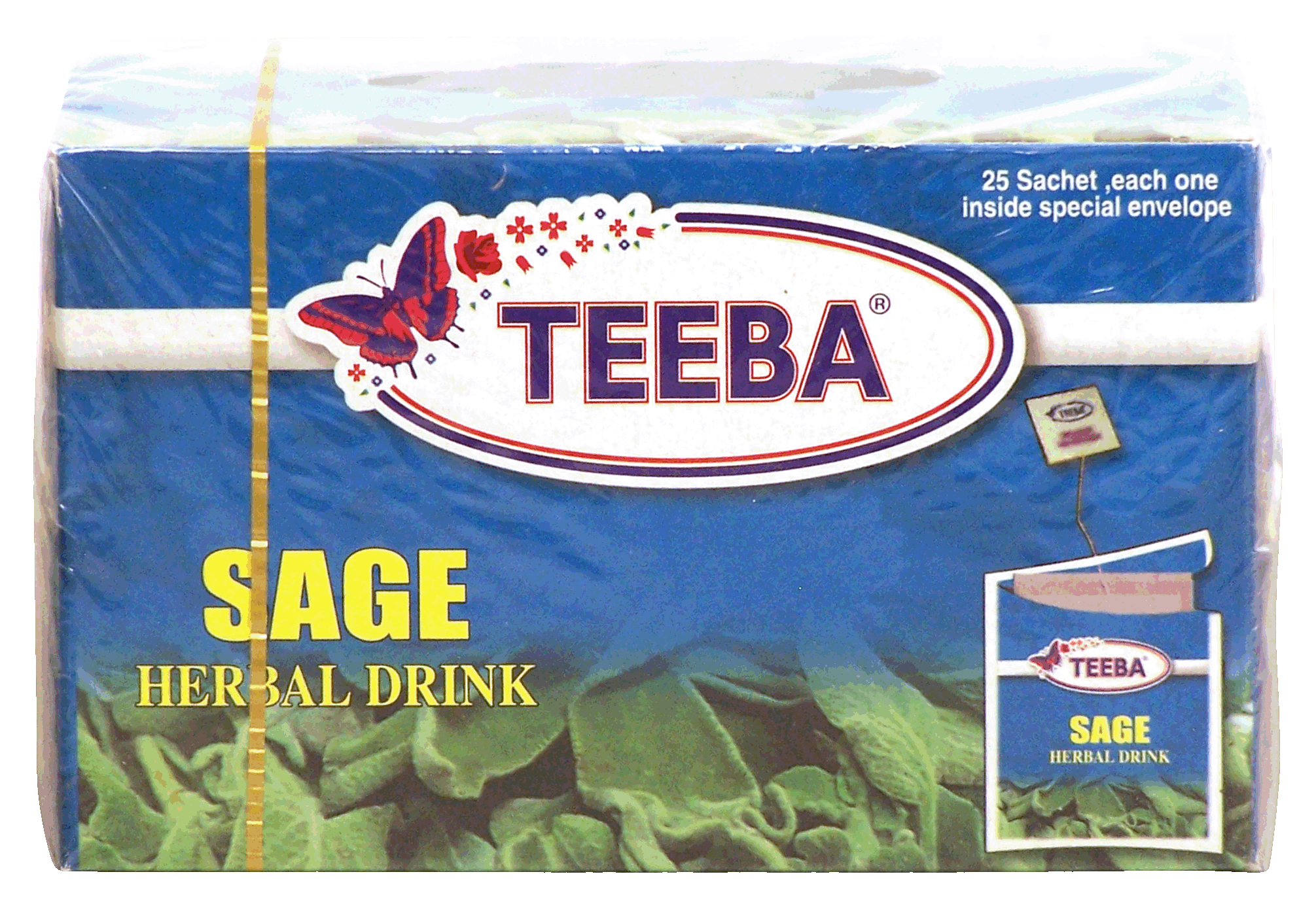 Teeba  sage herbal drink, sachets Full-Size Picture